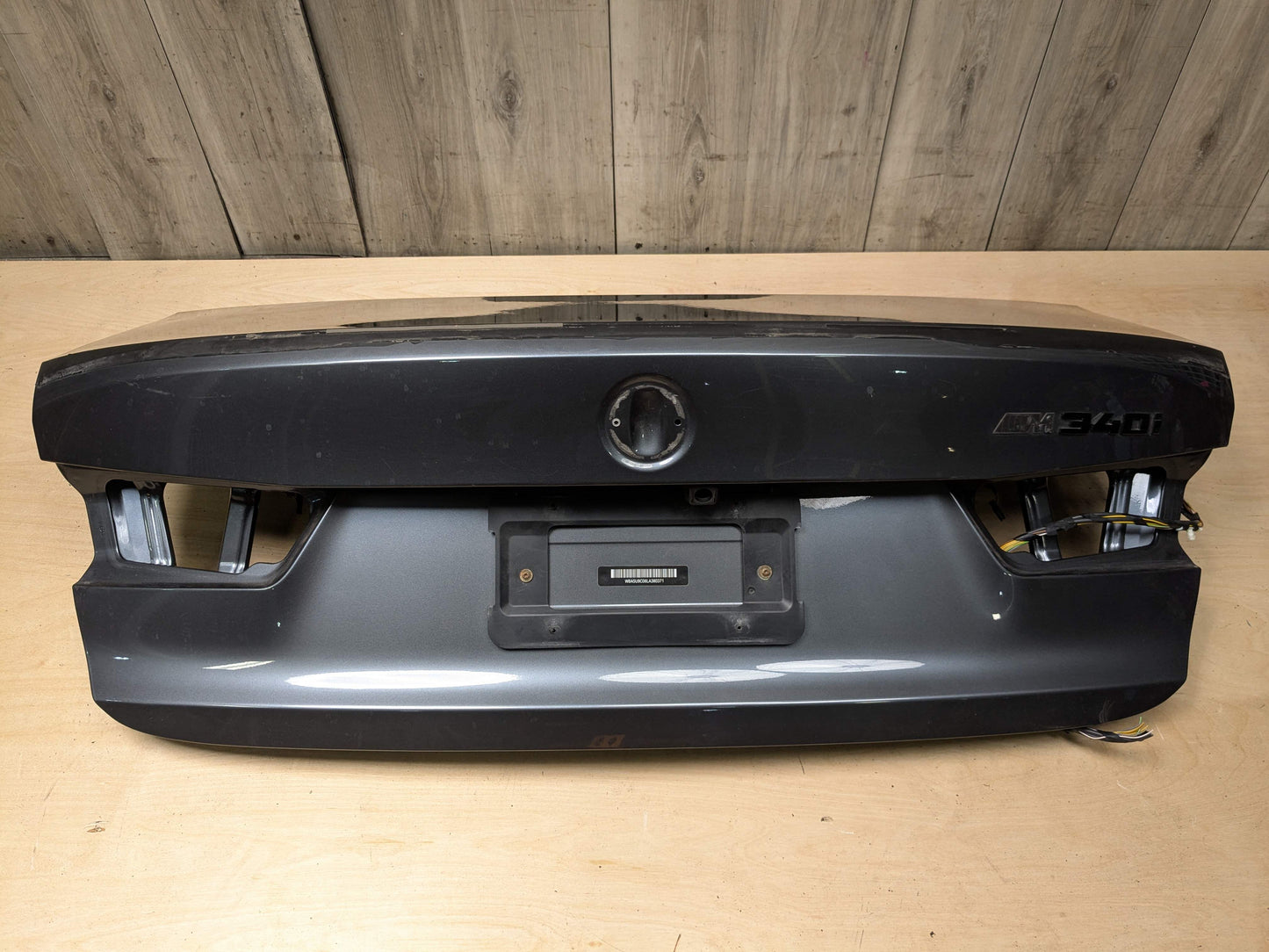 19-25 OEM BMW G20 G80 330 M340 M3 Rear Trunk Lid Panel Deck Shell Gray B39