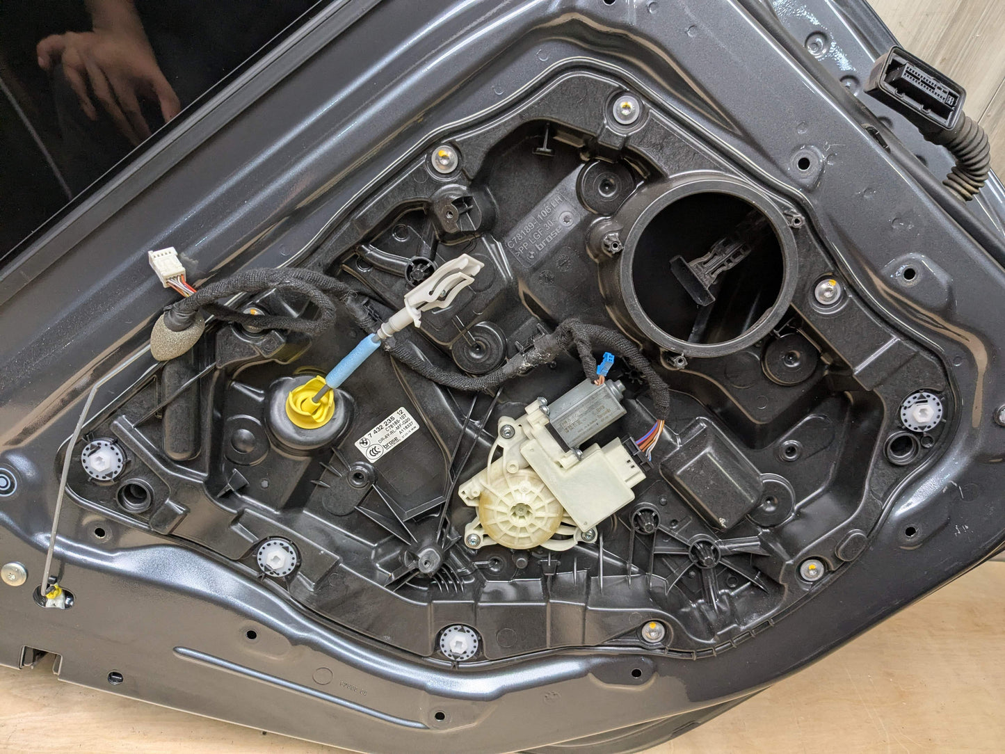 19-25 OEM BMW G20 G80 330 M340 M3 REAR Left Driver Side Door Shell Panel Gray