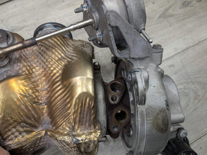 OEM AUDI A6 A7 S4 Q7 Q8 SQ5 Porsche Cayenne Exhaust Manifold Turbocharger 24k