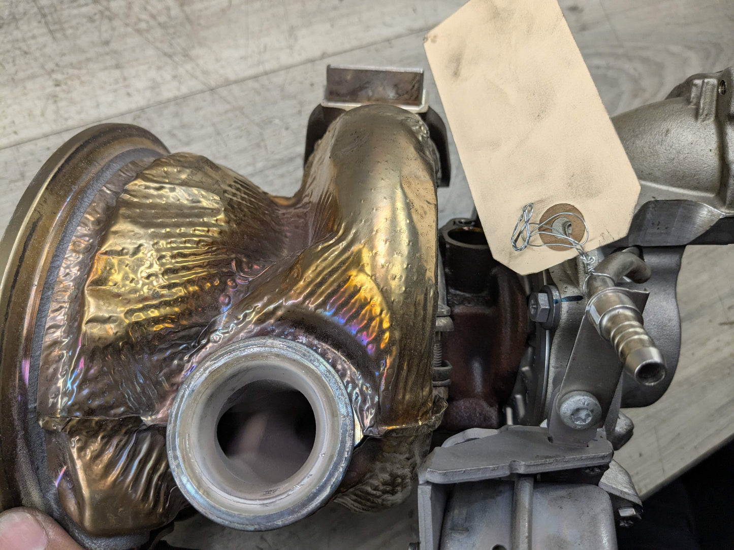 OEM AUDI A6 A7 S4 Q7 Q8 SQ5 Porsche Cayenne Exhaust Manifold Turbocharger 24k