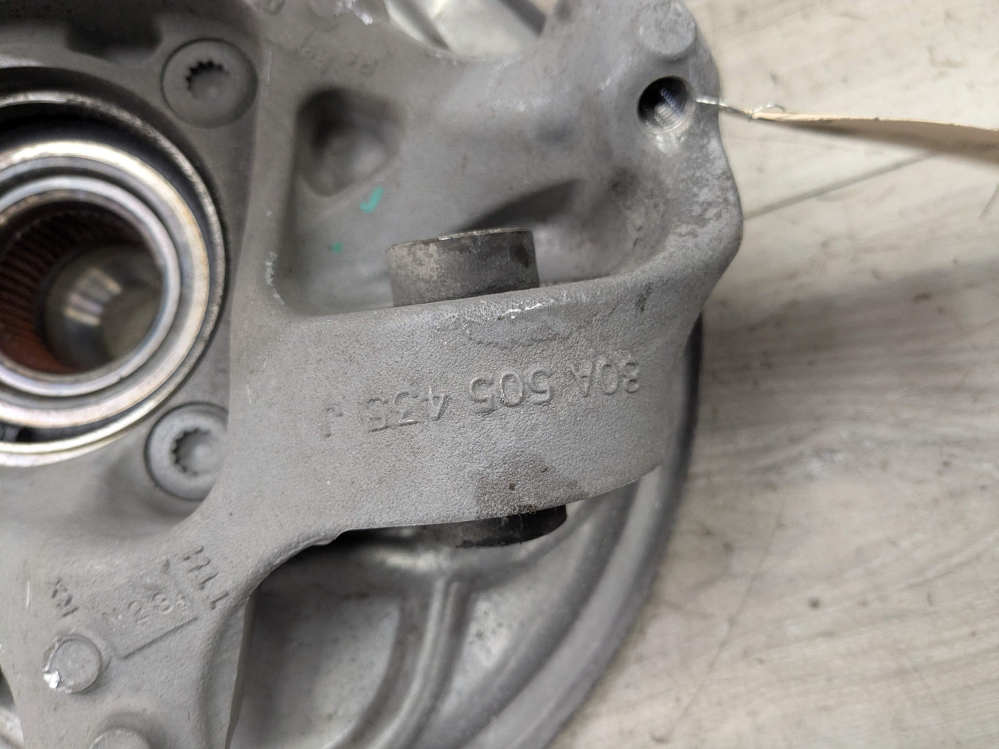 18-24 OEM AUDI Q5 SQ5 Rear Left Driver Side Spindle Hub Knuckle