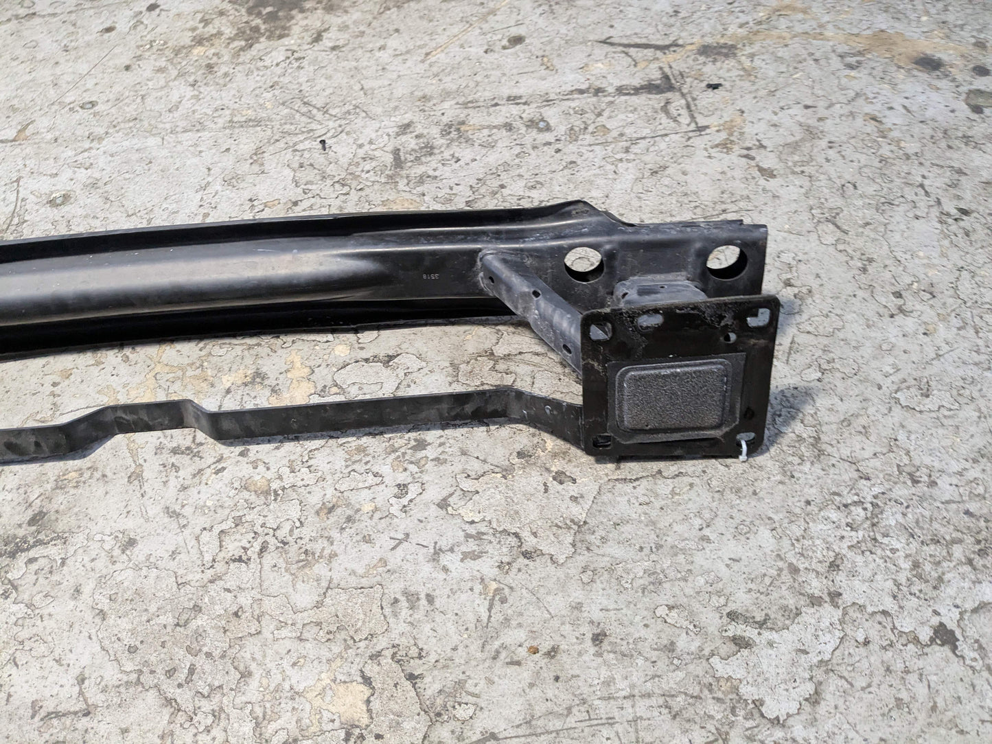 OEM AUDI Q5 SQ5 Rear Bumper Cover Support Mount Panel w/ Crash Bracket SET