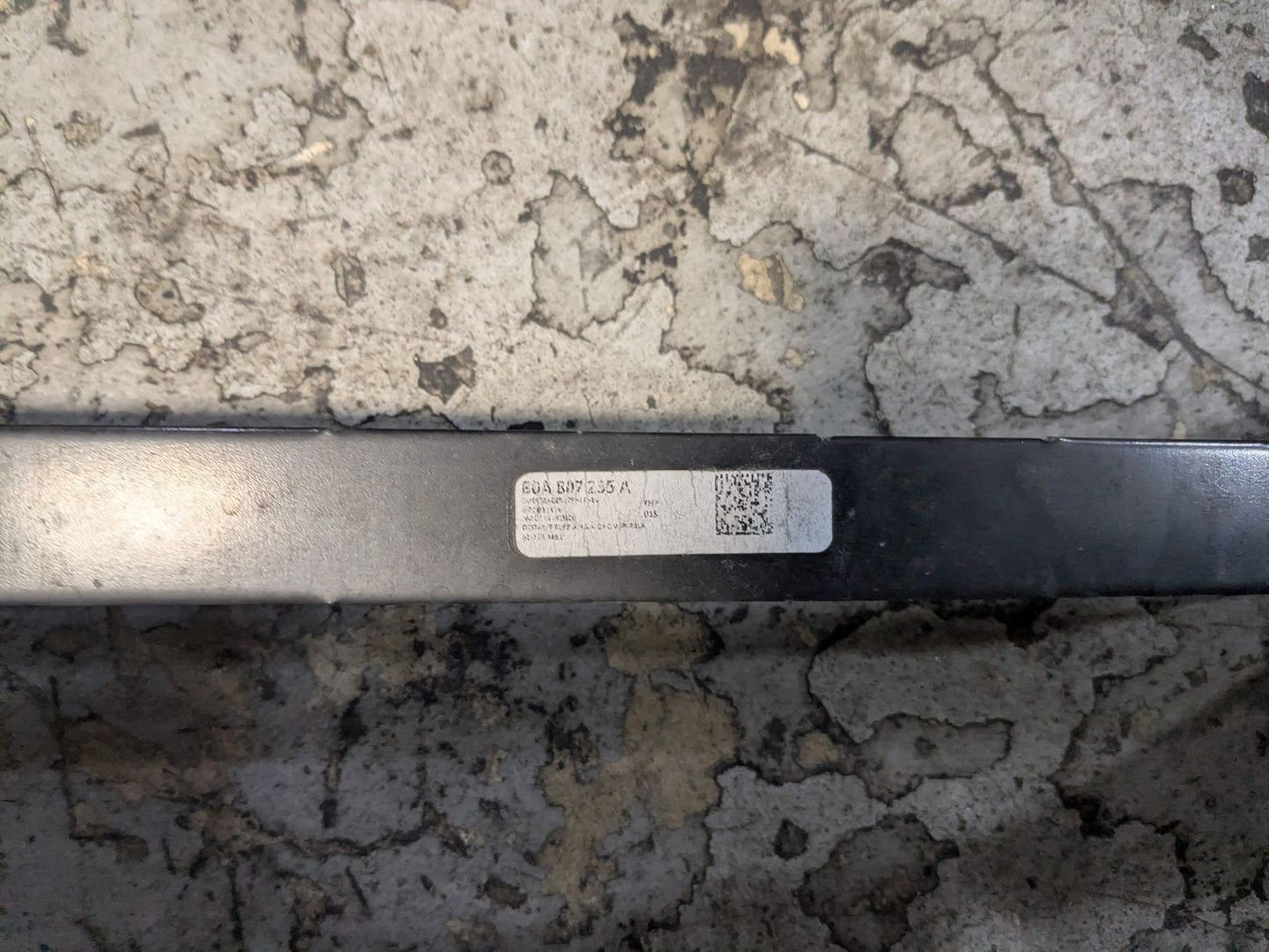 OEM AUDI Q5 SQ5 Rear Bumper Cover Support Mount Panel w/ Crash Bracket SET