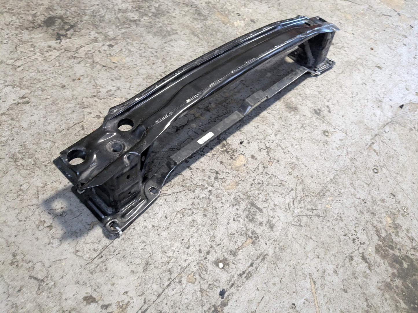 OEM AUDI Q5 SQ5 Rear Bumper Cover Support Mount Panel w/ Crash Bracket SET