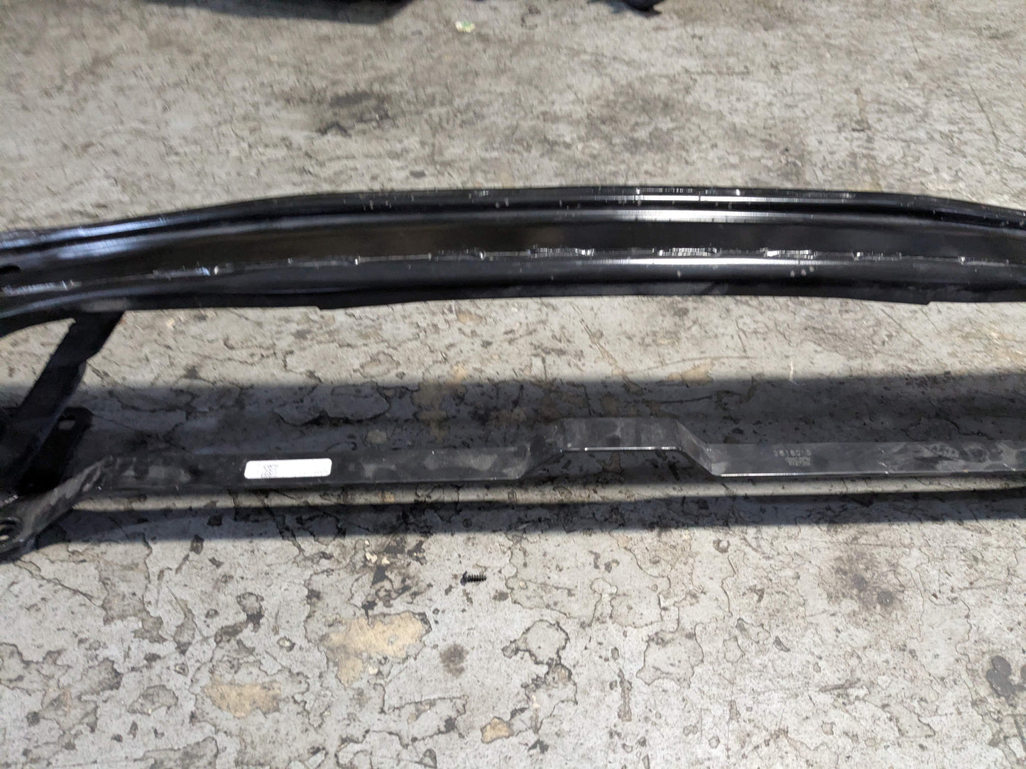 OEM AUDI Q5 SQ5 Rear Bumper Cover Support Mount Panel w/ Crash Bracket SET