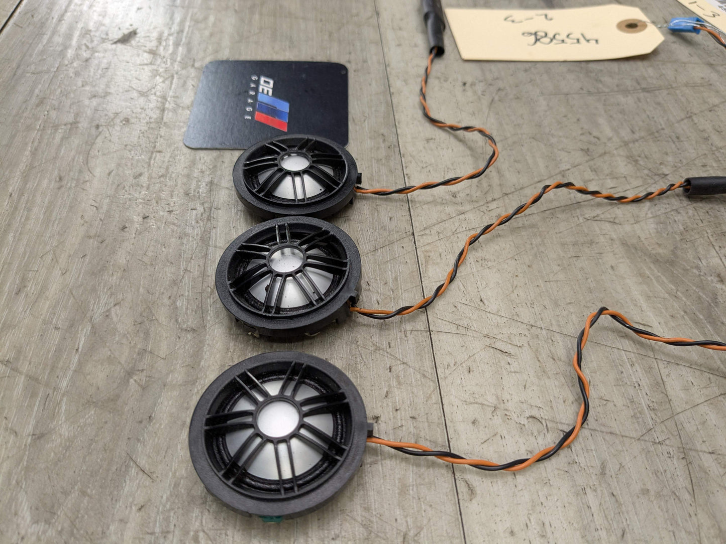 12-18 OEM BMW F15 F16 F25 F26 F85 F86 Stereo Audio Top Hifi System Speaker SET