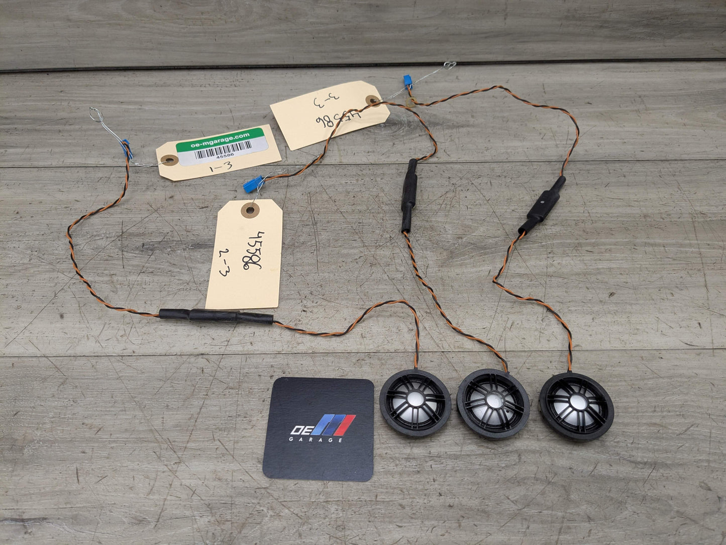 12-18 OEM BMW F15 F16 F25 F26 F85 F86 Stereo Audio Top Hifi System Speaker SET