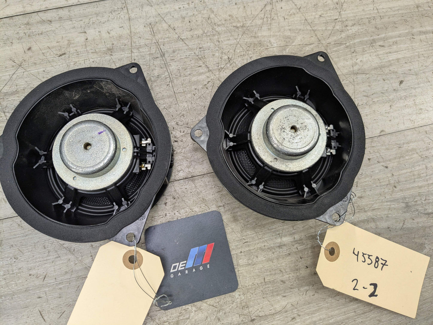 OEM BMW F15 F16 X5 X6 Stereo System Door Range Hifi Speaker PAIR