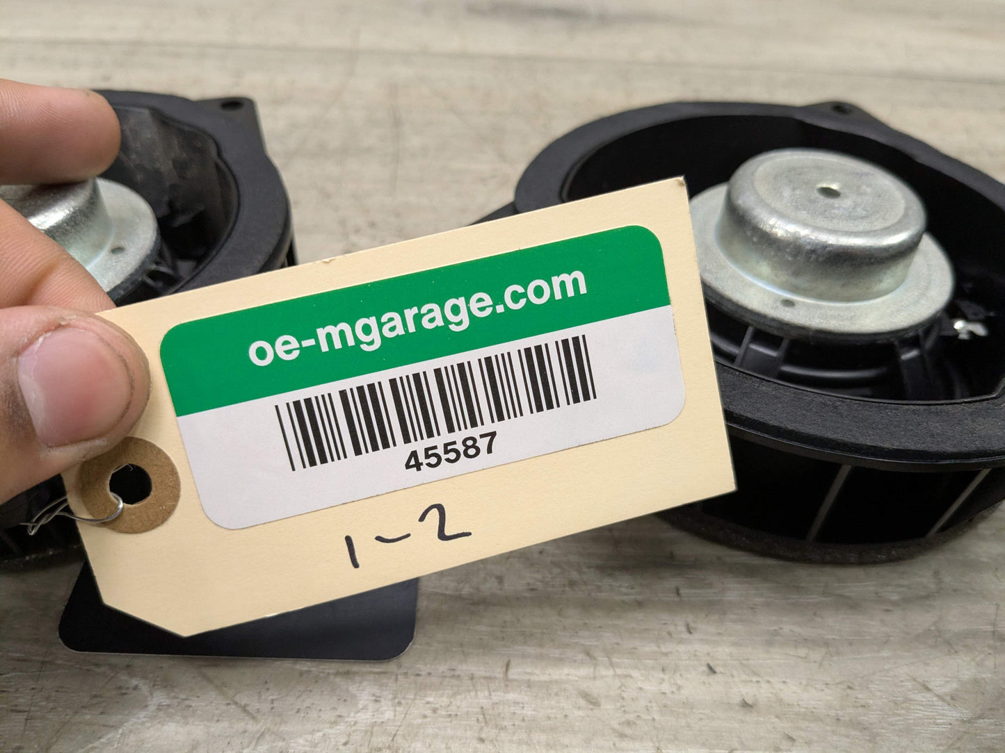 OEM BMW F15 F16 X5 X6 Stereo System Door Range Hifi Speaker PAIR