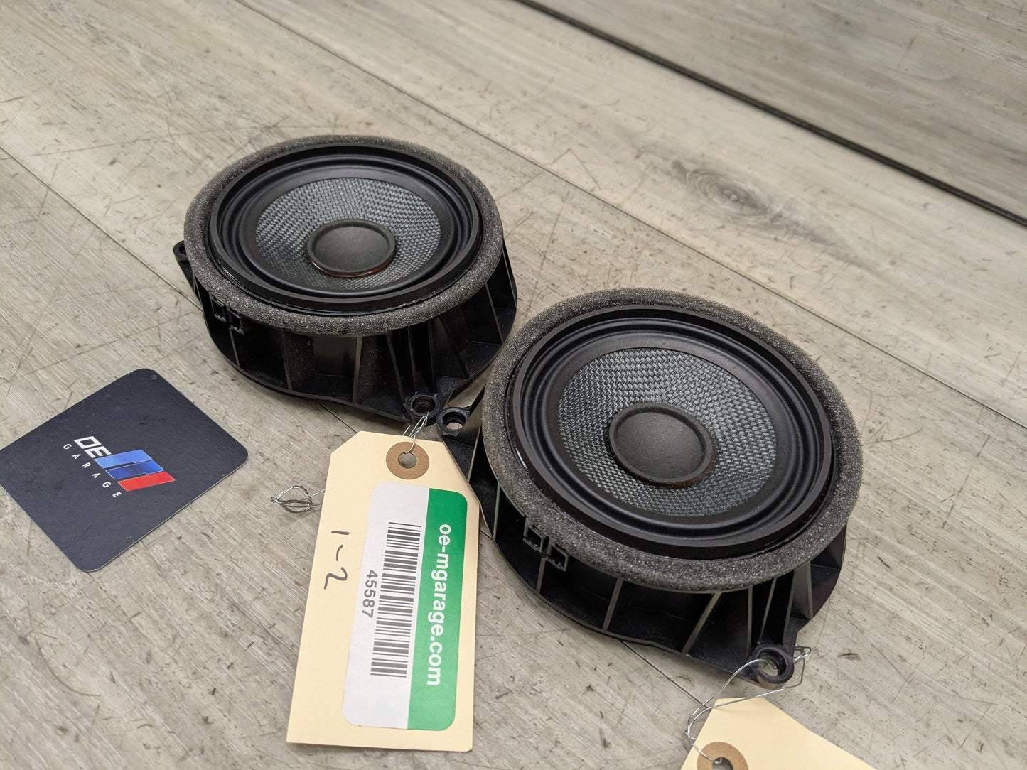 OEM BMW F15 F16 X5 X6 Stereo System Door Range Hifi Speaker PAIR