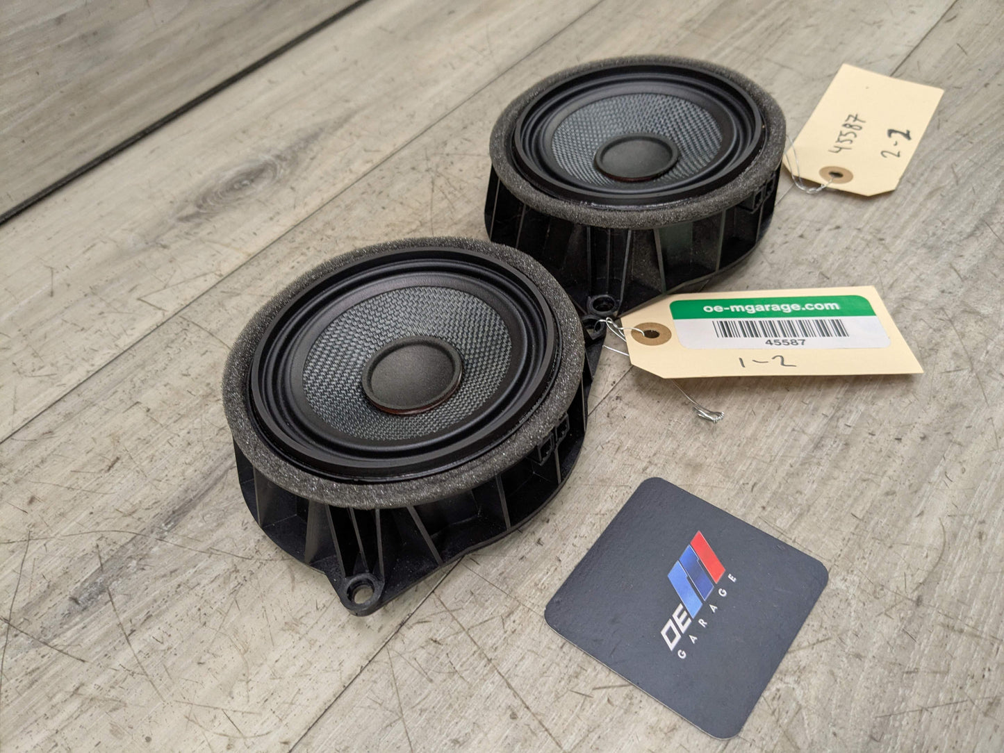 OEM BMW F15 F16 X5 X6 Stereo System Door Range Hifi Speaker PAIR