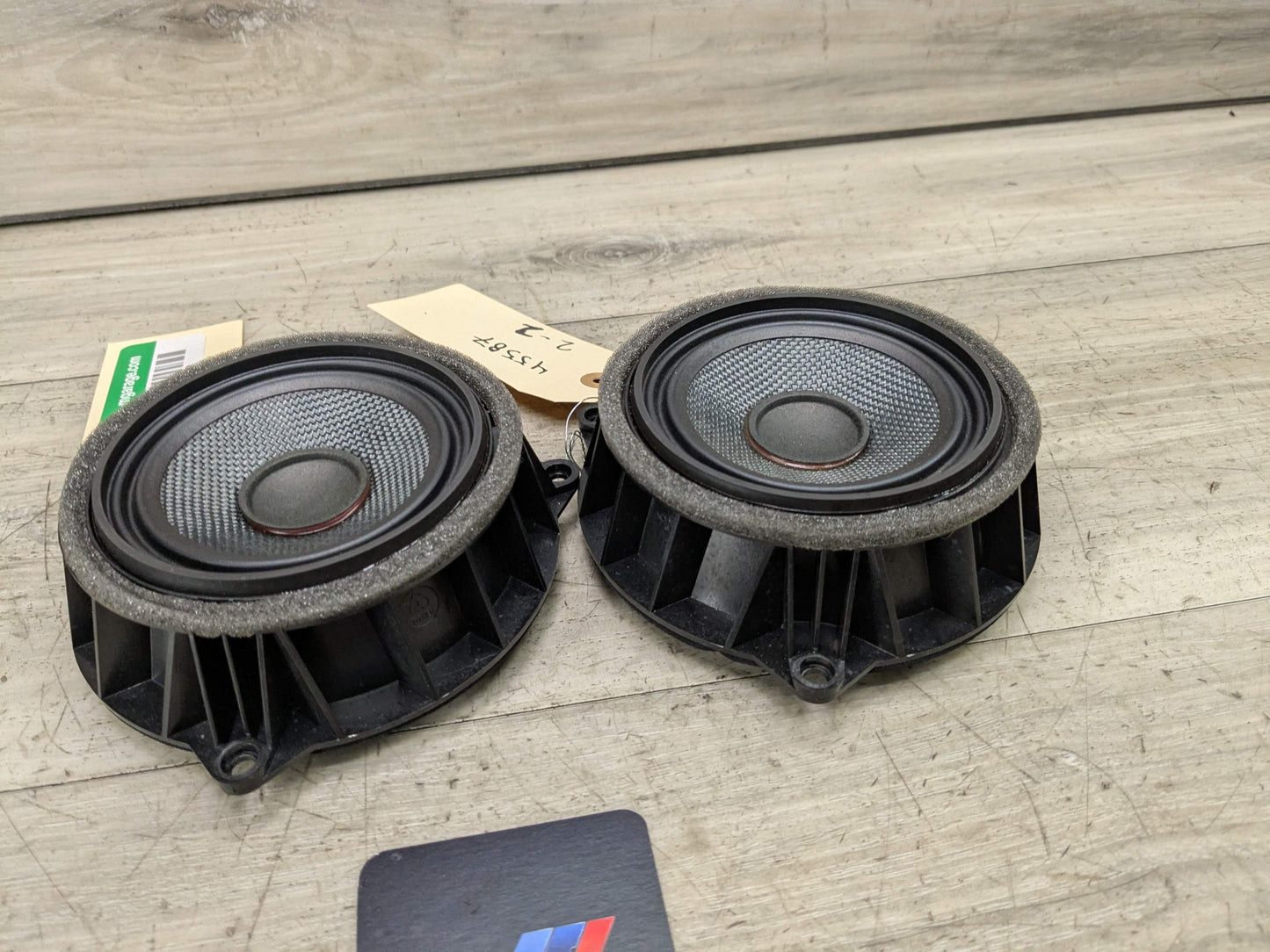 OEM BMW F15 F16 X5 X6 Stereo System Door Range Hifi Speaker PAIR