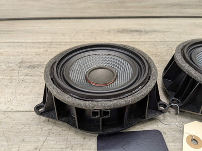 14-19 OEM BMW F15 F16 X5 X6 Top Hifi Range Loud Speaker PAIR