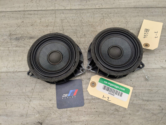 14-19 OEM BMW F15 F16 X5 X6 Top Hifi Range Loud Speaker PAIR