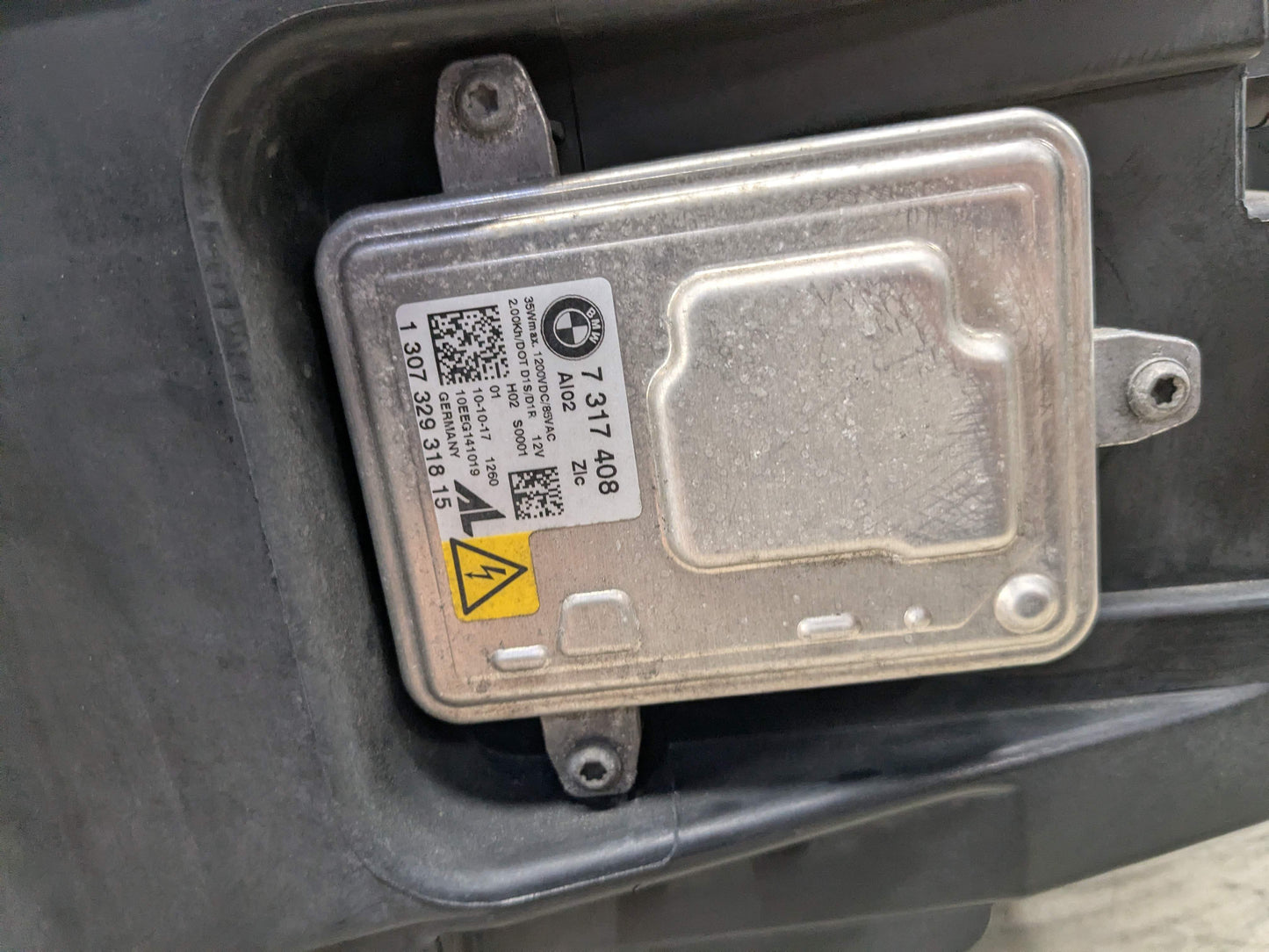 14-19 OEM BMW F15 F16 F85 X5 X6 Right Passenger AHL Xenon Headlight + Modules