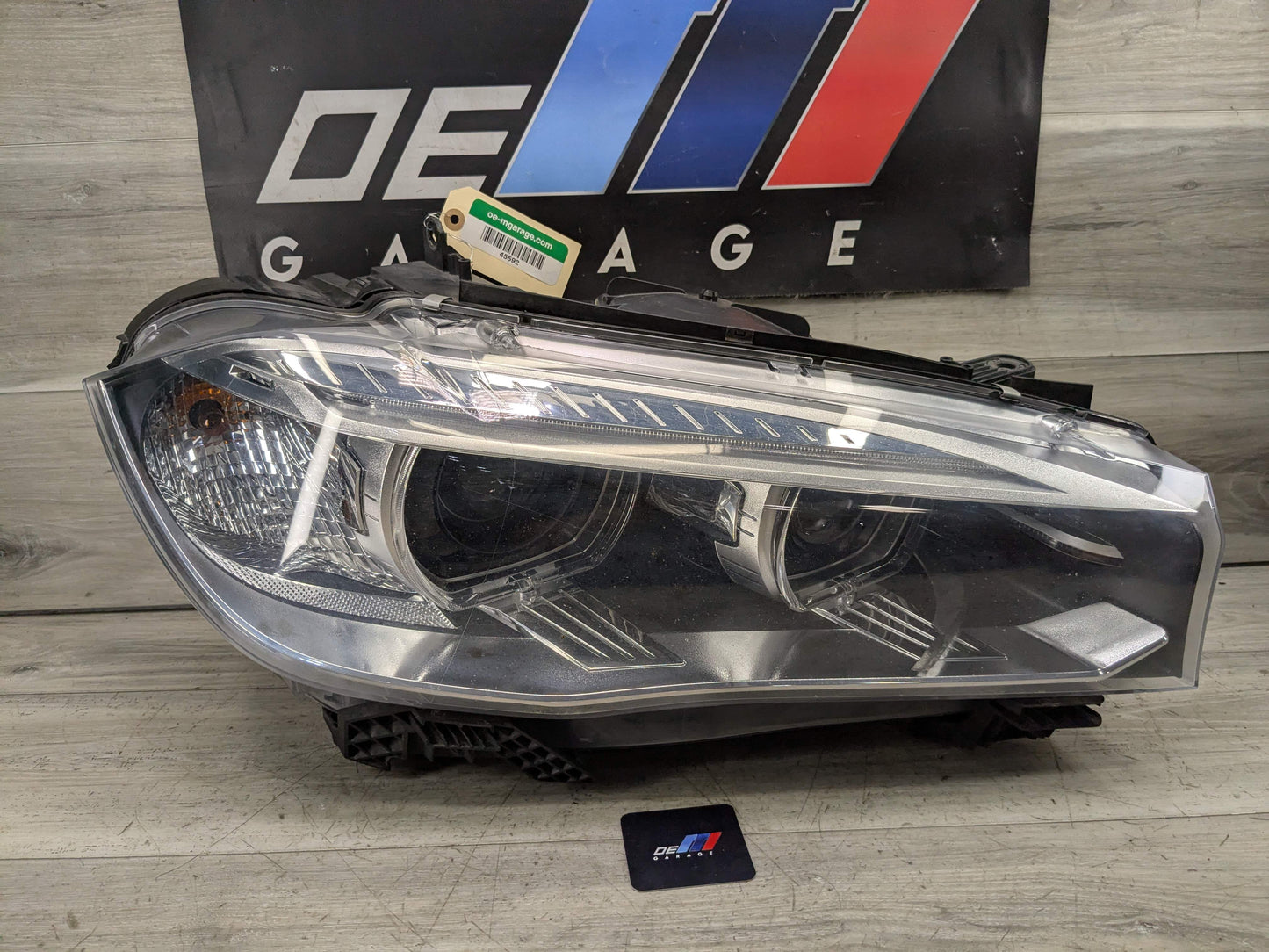 14-19 OEM BMW F15 F16 F85 X5 X6 Right Passenger AHL Xenon Headlight + Modules