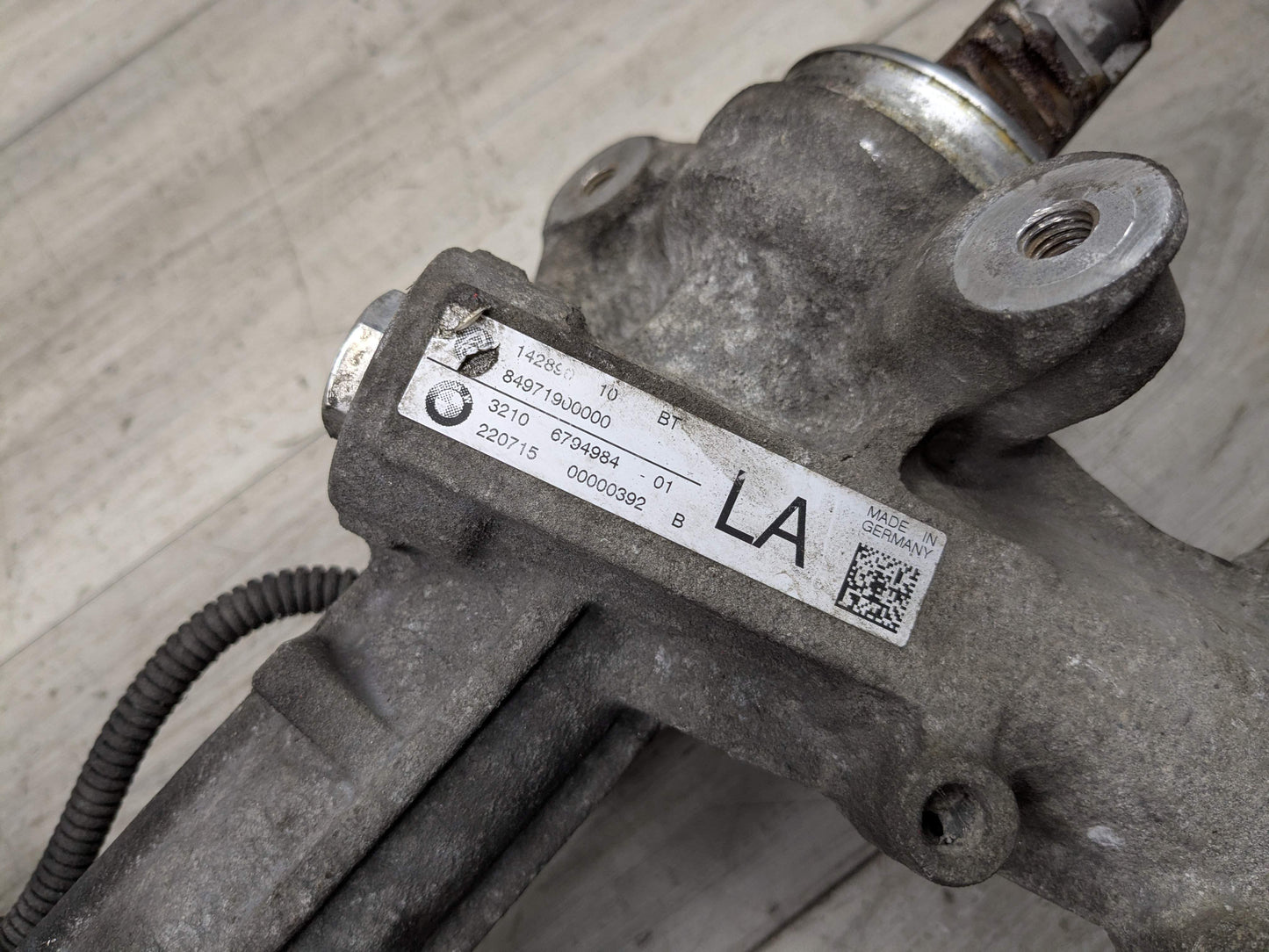 14-19 OEM BMW F15 F16 X5 X6 xDrive AWD Electric Steering Gear Rack & Pinion LA