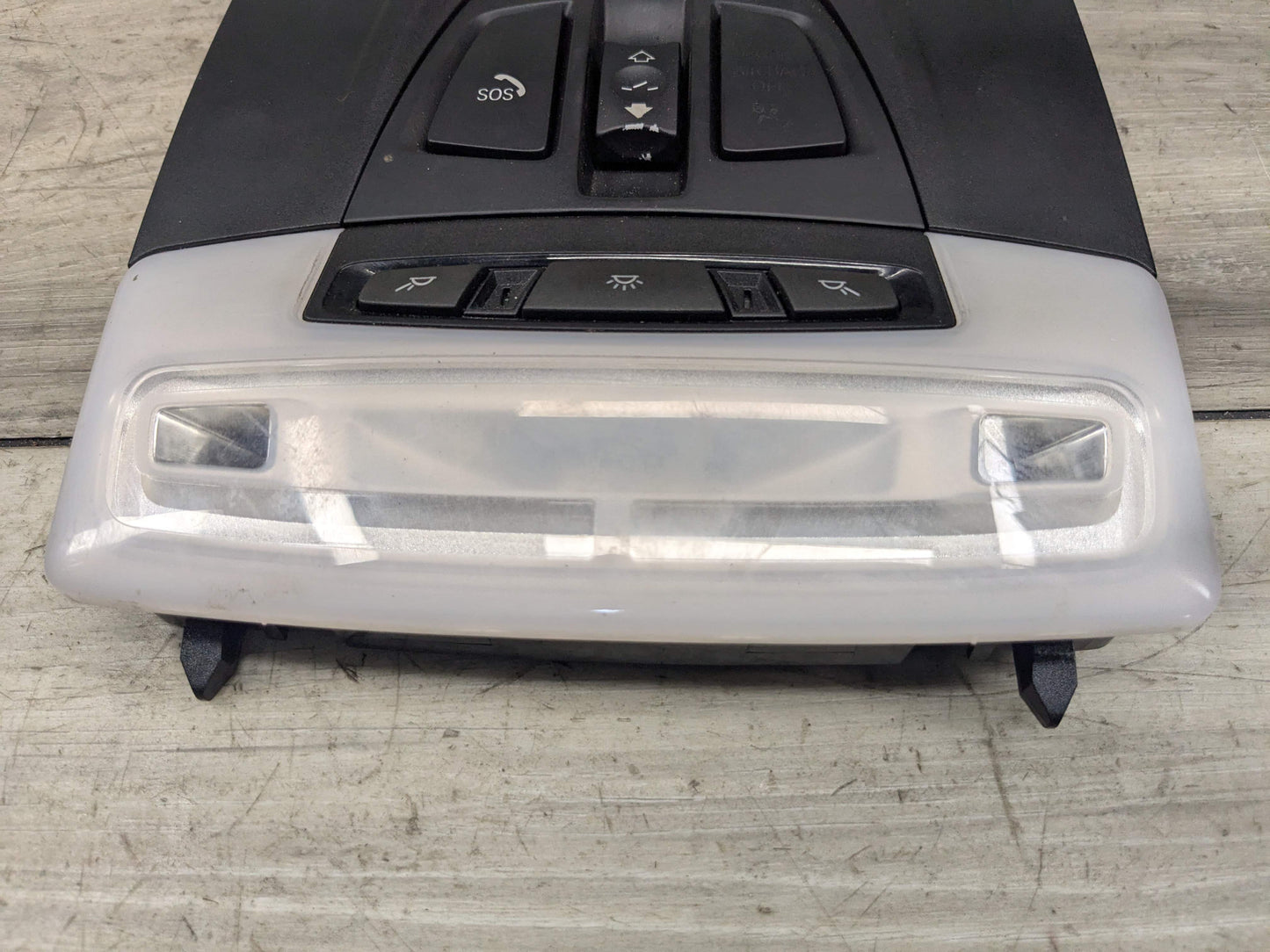 OEM BMW F15 F16 F39 F85 F86 X5 X6 Headliner Roof Console Dome Light Switch Black
