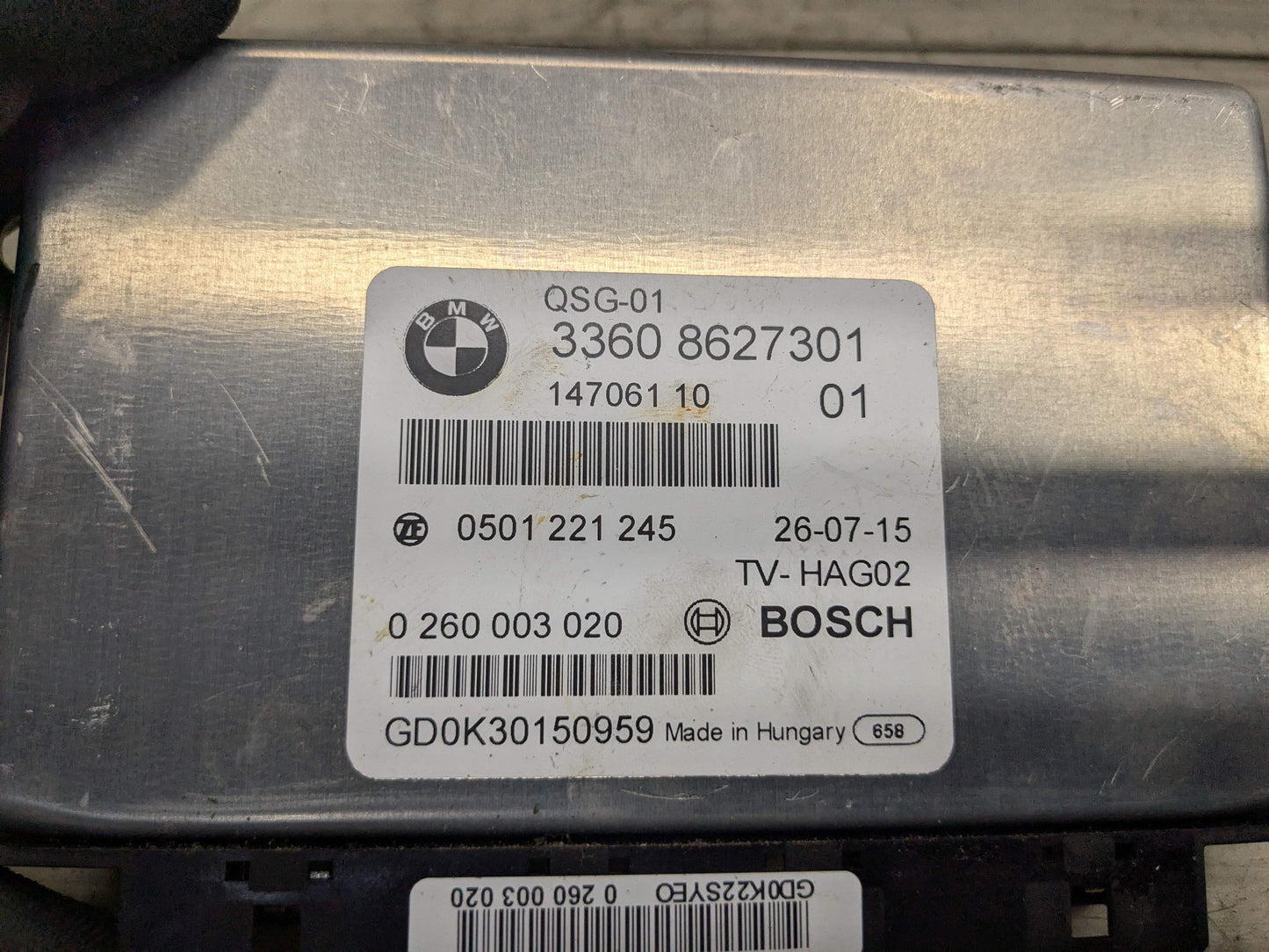 14-19 OEM BMW F15 F85 X5 F16 F86 X6 Computer Control Unit Differential Lock