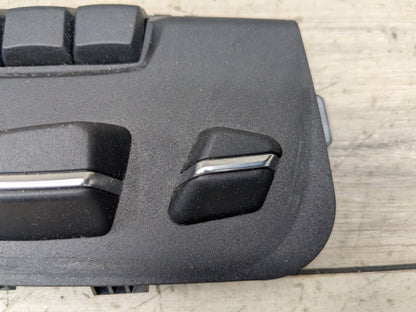 OEM BMW F15 F16 X5 X6 Front Right Passenger Seat Adjust Control Memory Switch