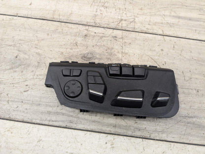 OEM BMW F15 F16 X5 X6 Front Right Passenger Seat Adjust Control Memory Switch