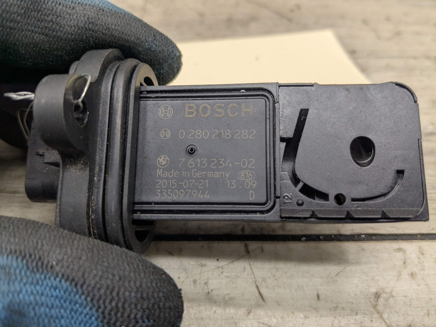 OEM BMW F10 F13 F15 F85 F86 X5 M6 Engine N63 S63 MAF Mass Air Flow Sensor Meter