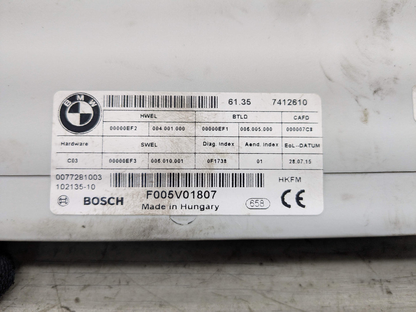 OEM BMW F15 F16 F36 F48 F85 F86 X1 X5 Rear Trunk Power Lift Gate Control Module