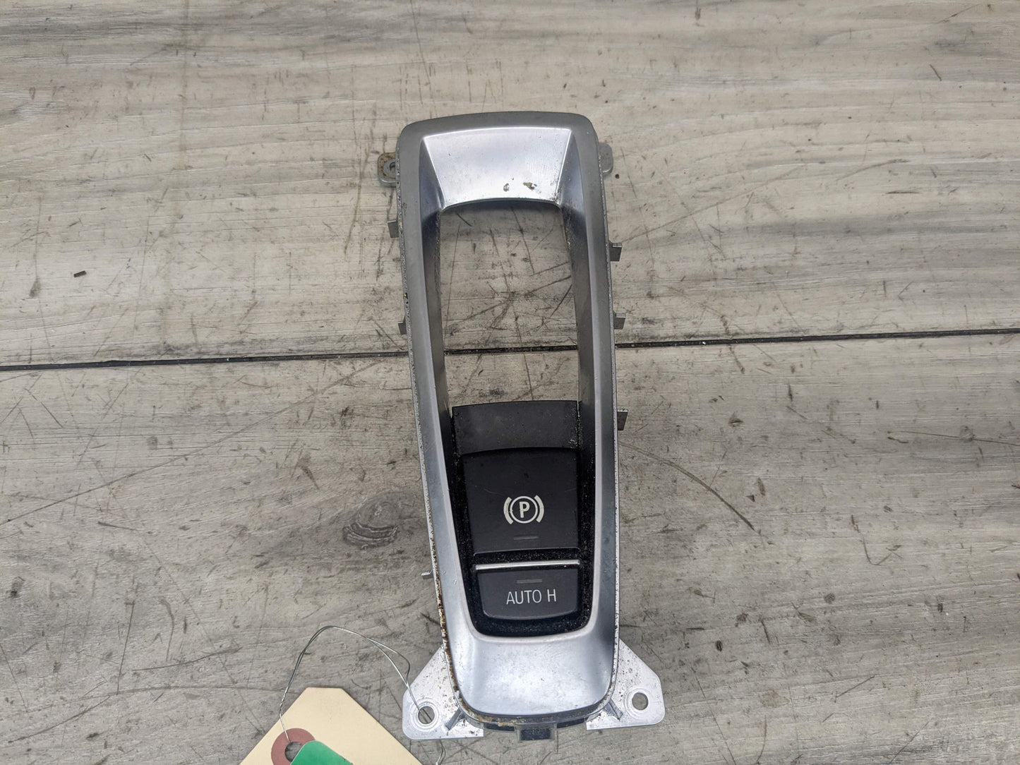 *OEM BMW F01 F02 F15 F16 F85 F86 Parking Brake Auto Hold Switch w/ Trim Panel