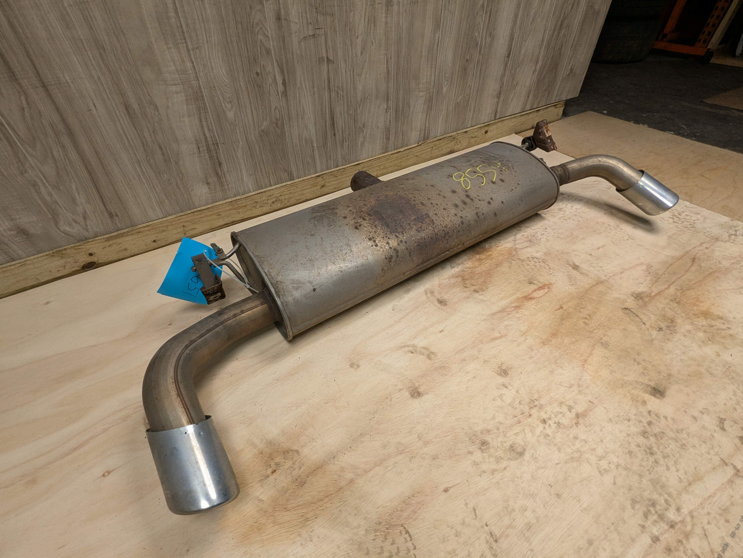 14-19 OEM BMW F15 F16 X5 X6 35 Engine N55 Rear Exhaust Flap Muffler