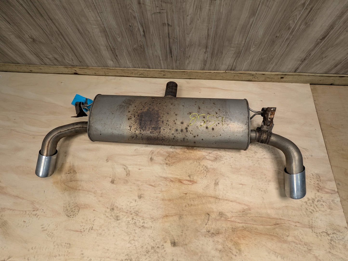 14-19 OEM BMW F15 F16 X5 X6 35 Engine N55 Rear Exhaust Flap Muffler