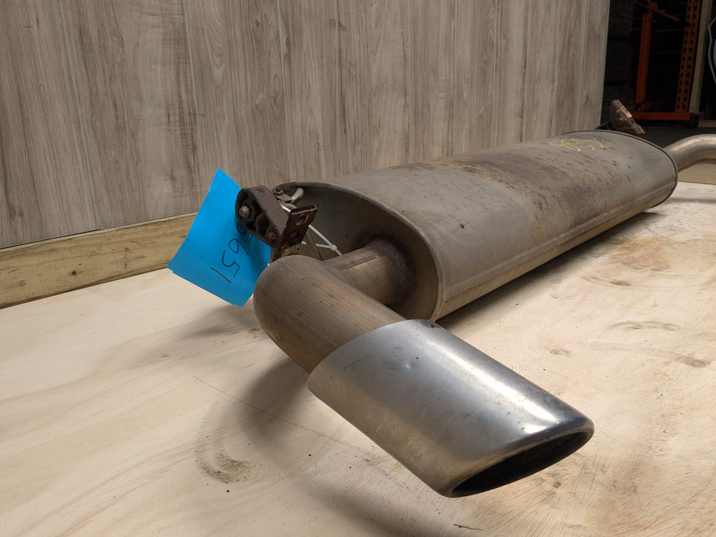 14-19 OEM BMW F15 F16 X5 X6 35 Engine N55 Rear Exhaust Flap Muffler