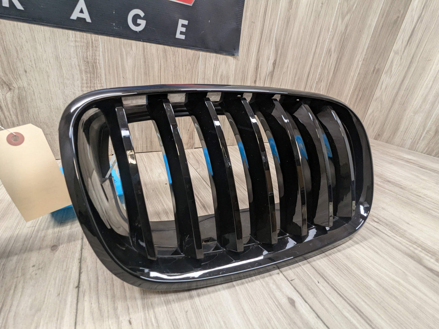 AFT BMW E70 E71 E72 X5 X6 Front Upper Kidney Grilles Complete Black PAIR
