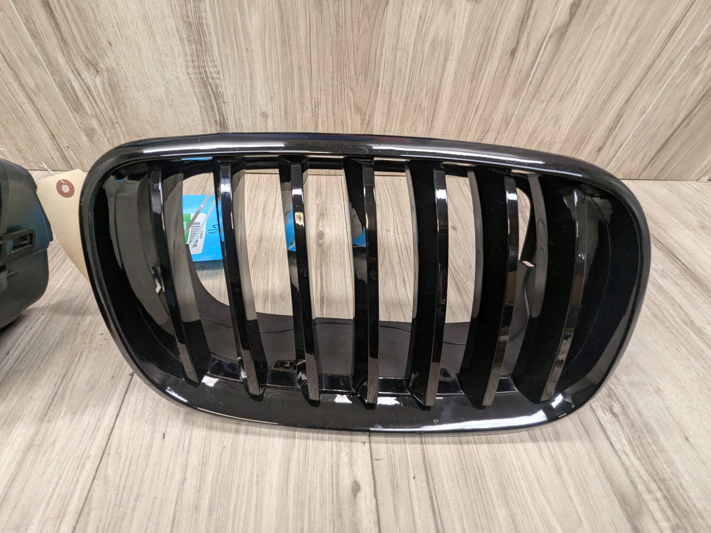 AFT BMW E70 E71 E72 X5 X6 Front Upper Kidney Grilles Complete Black PAIR