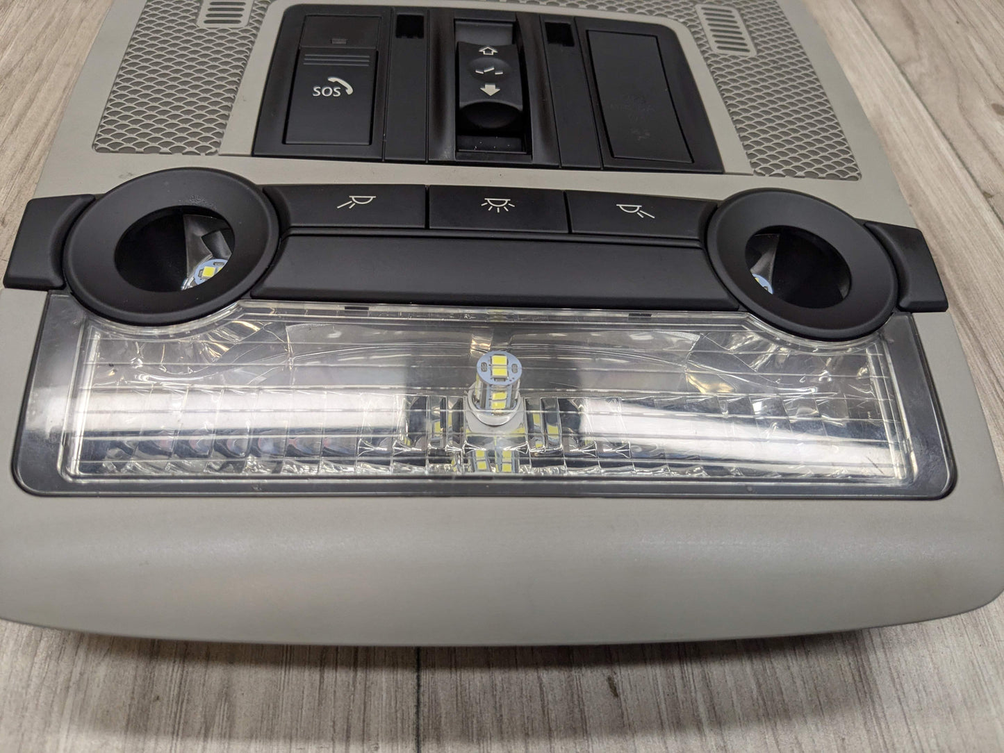07-14 OEM BMW E70 E71 E72 X5 X6 Overhead Dome Light Reading Lamp GRAY