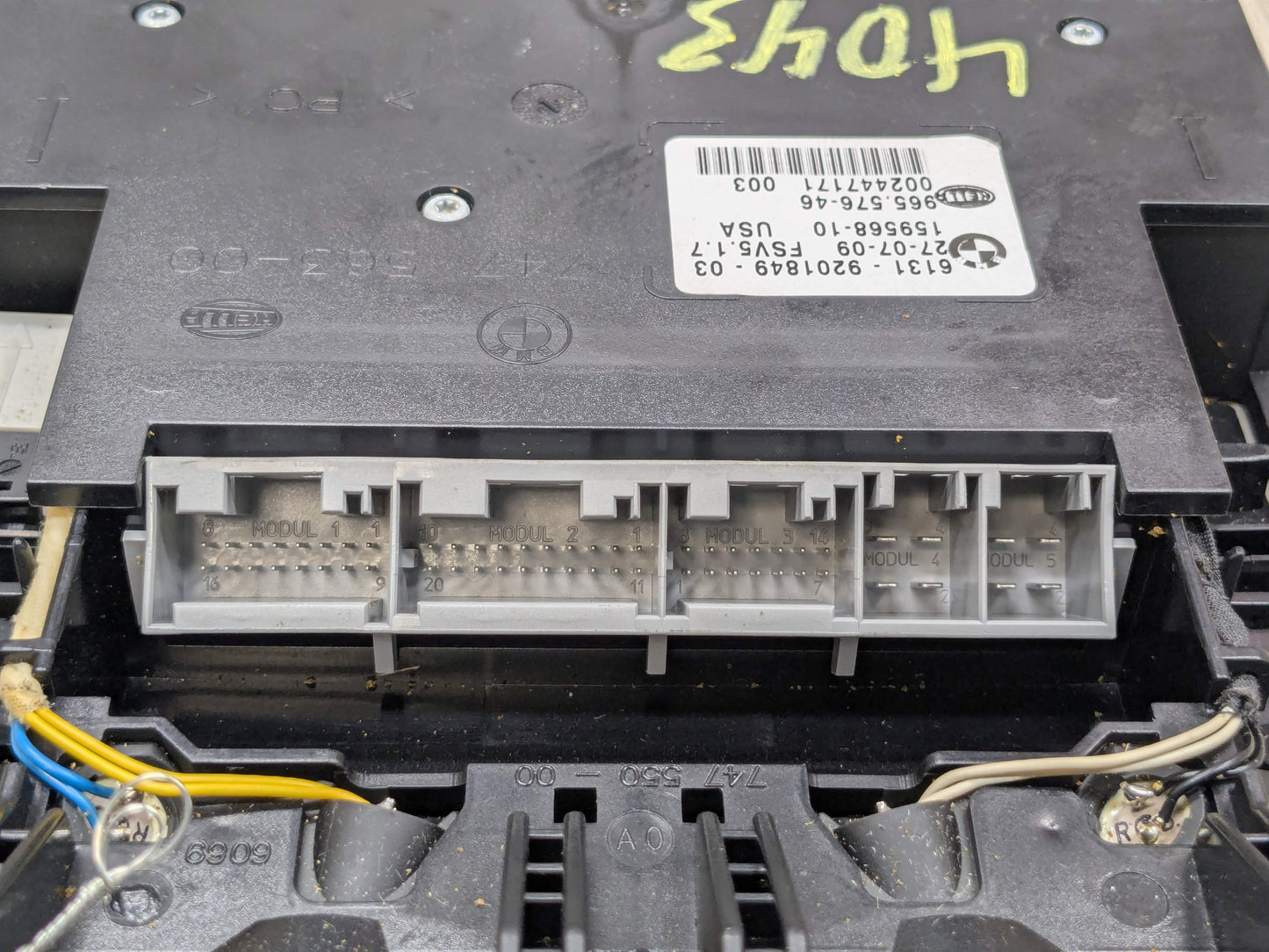 07-14 OEM BMW E70 E71 E72 X5 X6 Overhead Dome Light Reading Lamp GRAY