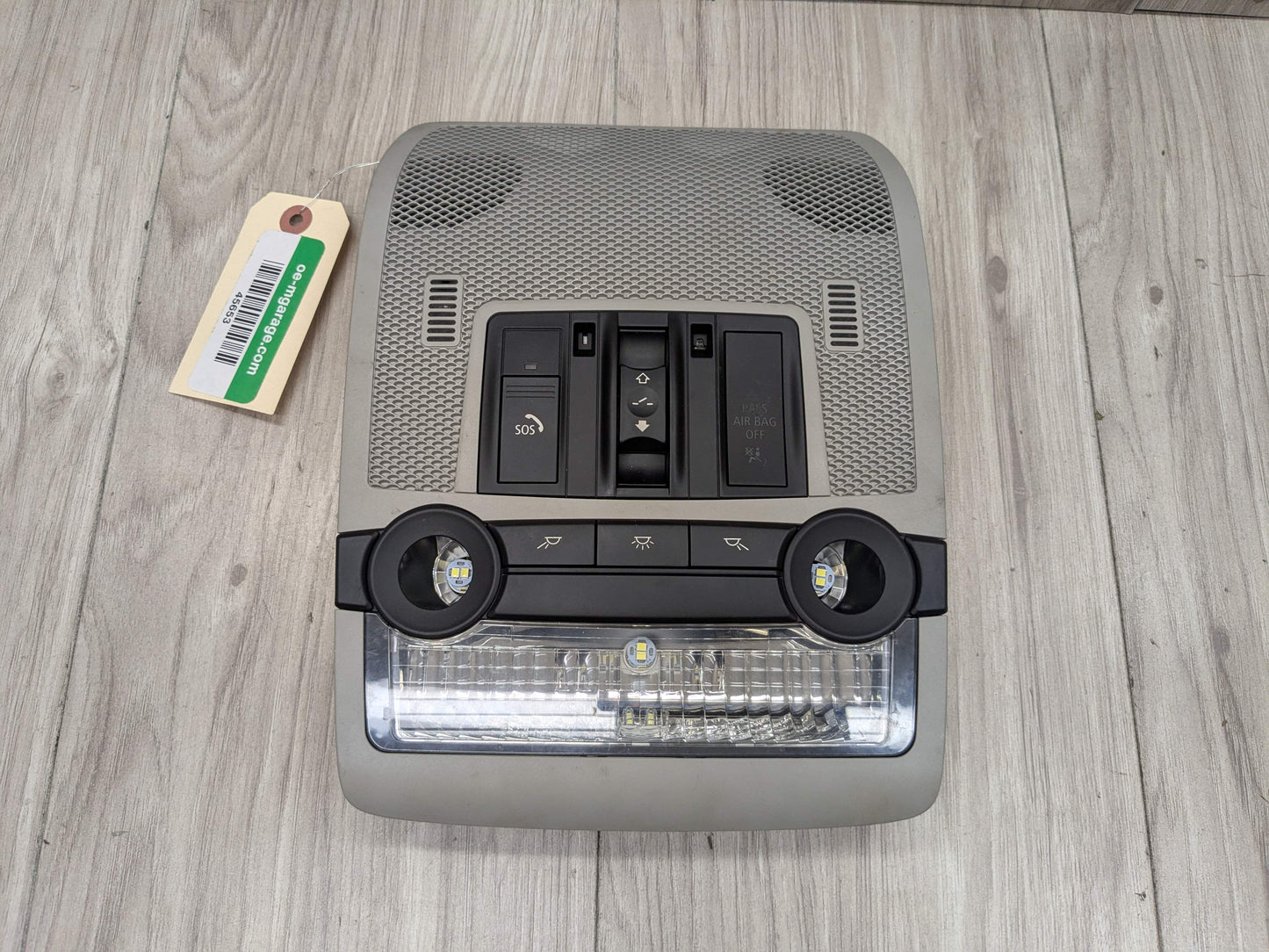 07-14 OEM BMW E70 E71 E72 X5 X6 Overhead Dome Light Reading Lamp GRAY