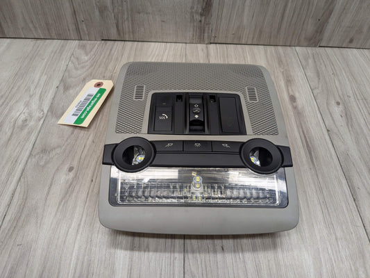 07-14 OEM BMW E70 E71 E72 X5 X6 Overhead Dome Light Reading Lamp GRAY