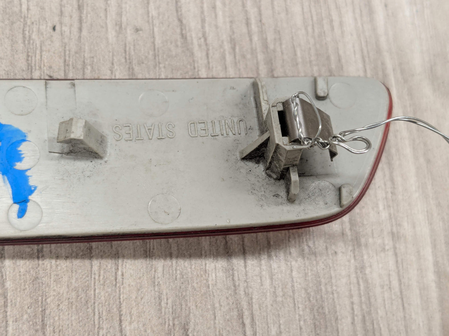 07-13 OEM BMW E70 X5 Rear Left Right Bumper Reflector Marker PAIR