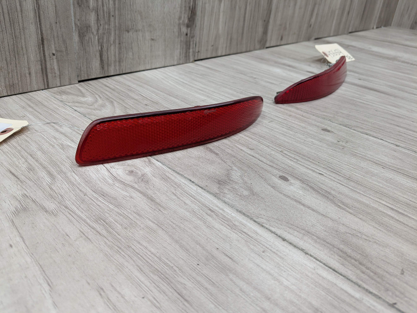 07-13 OEM BMW E70 X5 Rear Left Right Bumper Reflector Marker PAIR