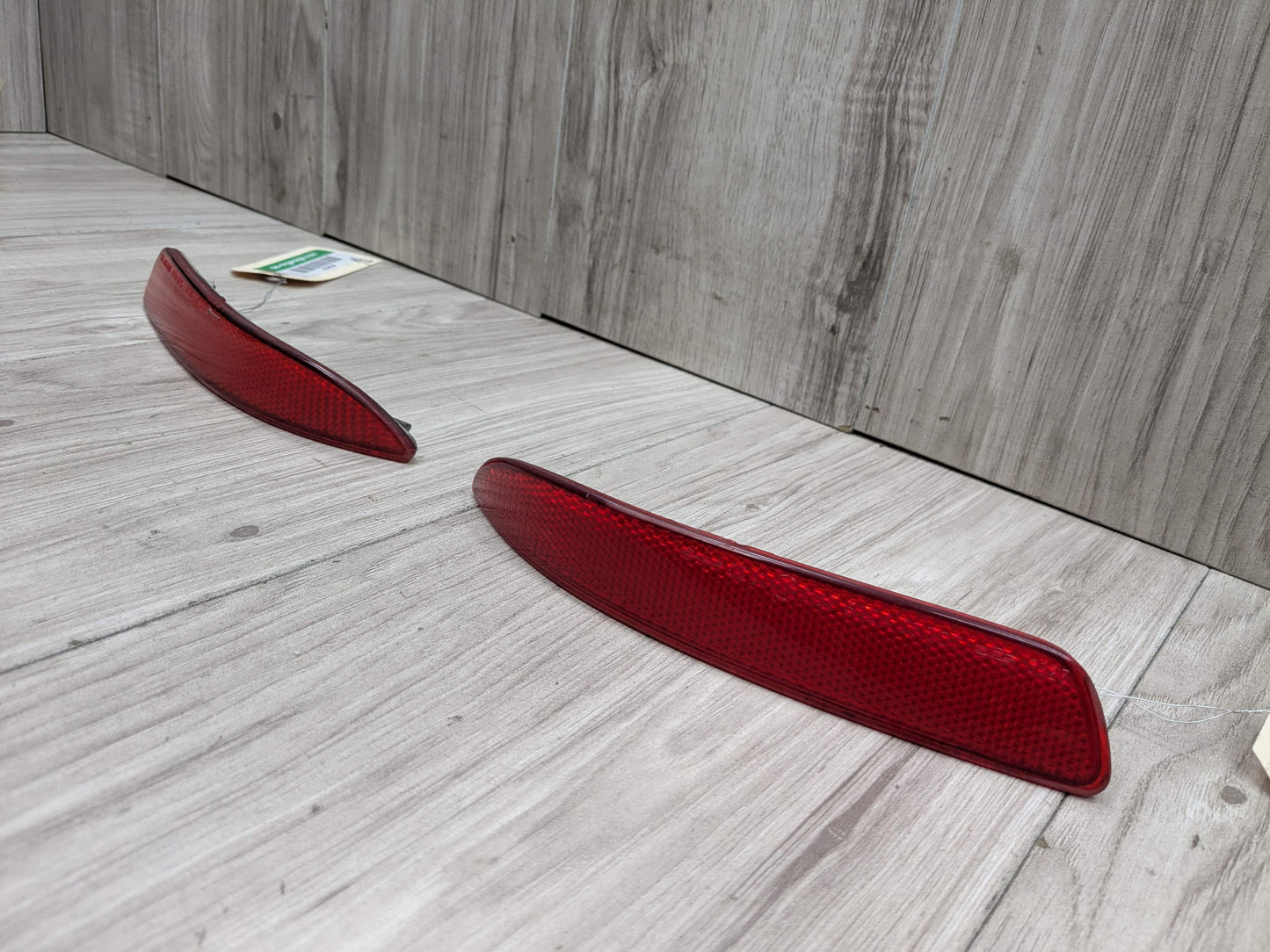 07-13 OEM BMW E70 X5 Rear Left Right Bumper Reflector Marker PAIR