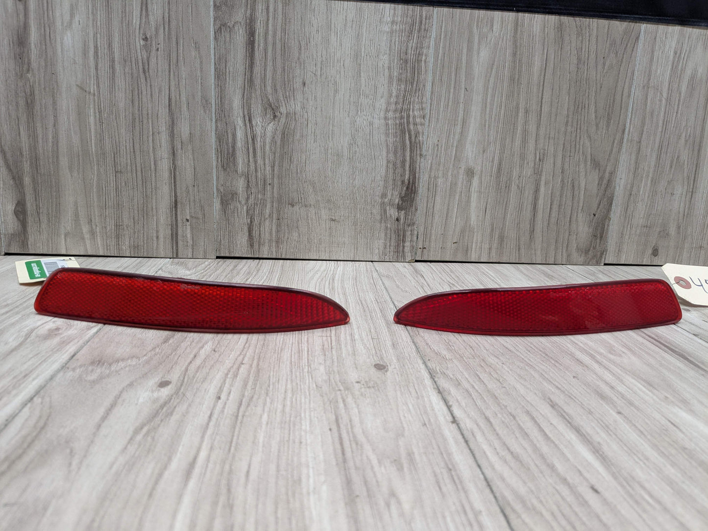 07-13 OEM BMW E70 X5 Rear Left Right Bumper Reflector Marker PAIR