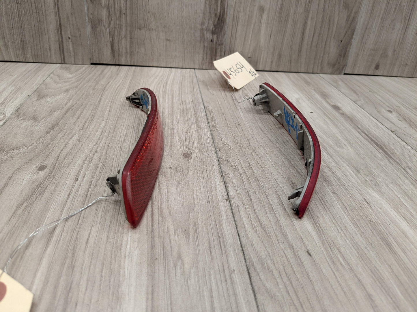 07-13 OEM BMW E70 X5 Rear Left Right Bumper Reflector Marker PAIR