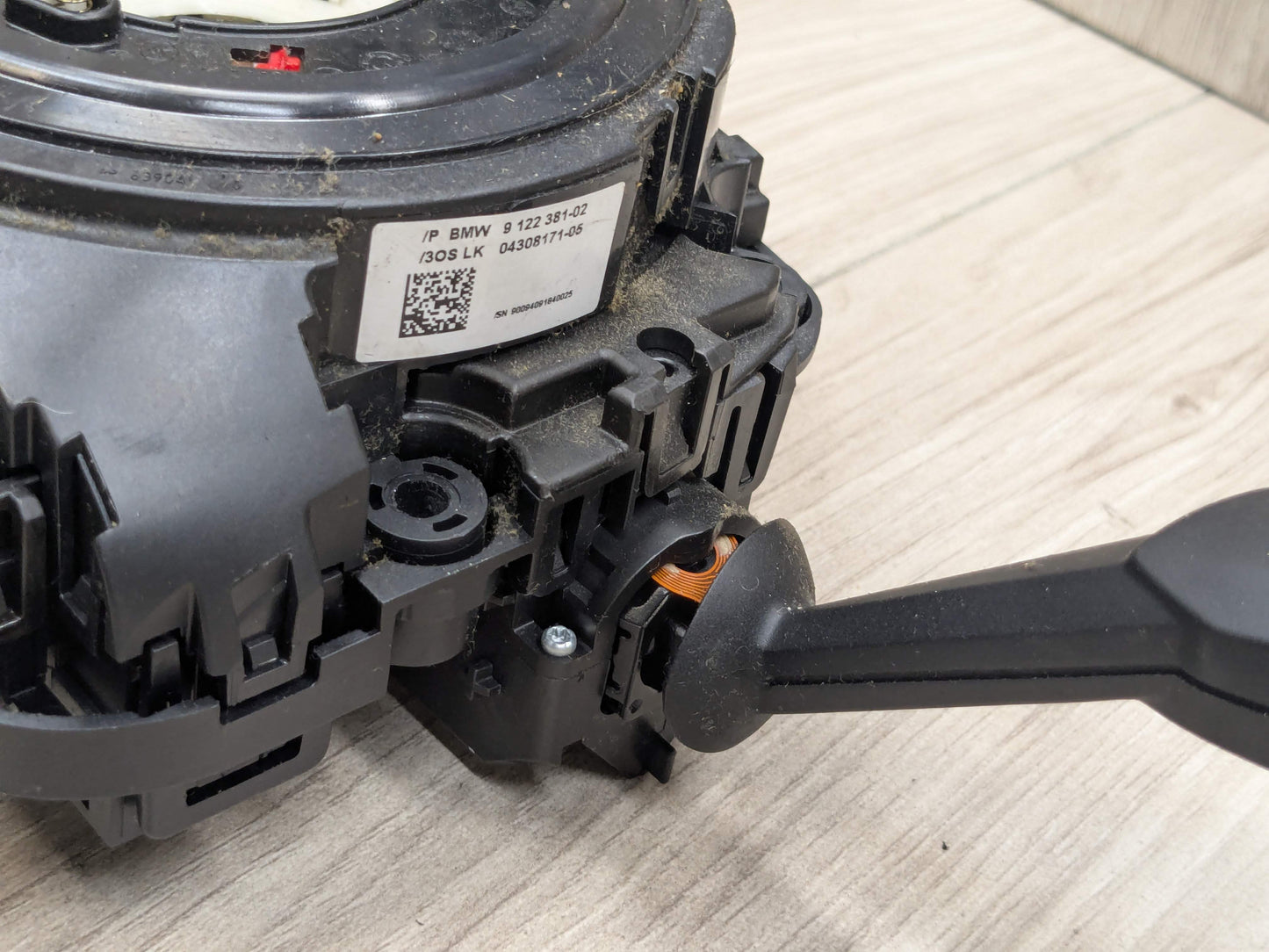 07-13 OEM BMW E70 X5 Steering Switch Control Angle Sensor Clock Spring Heated