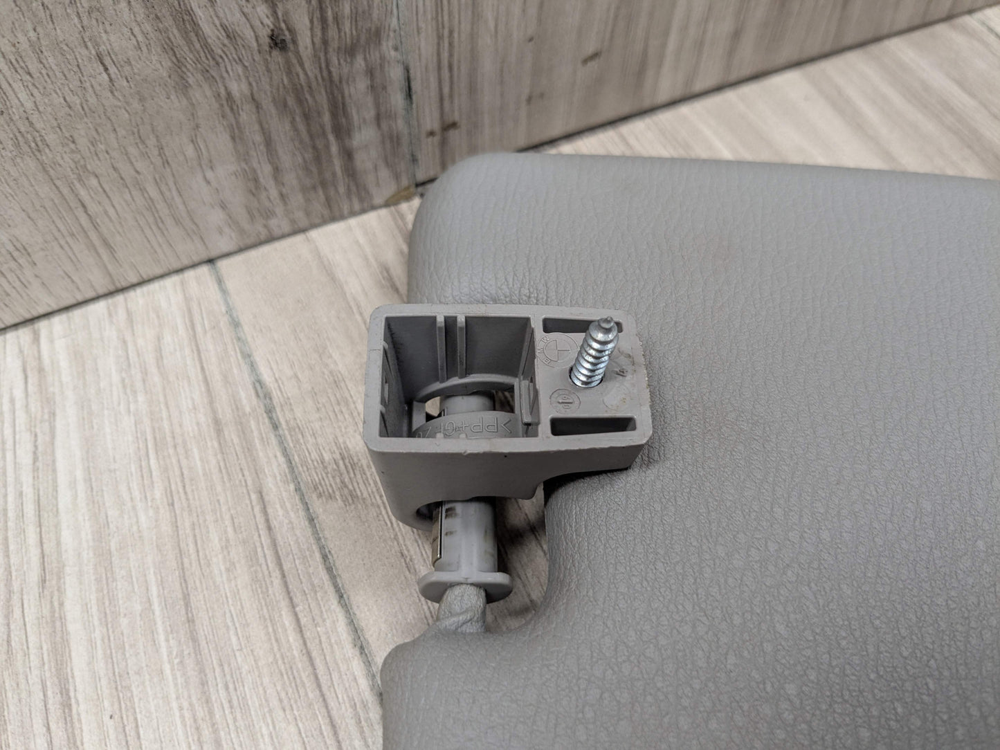 07-13 OEM BMW E70 X5 Front Left Right Interior Sun Visor GRAY/VINYL SET