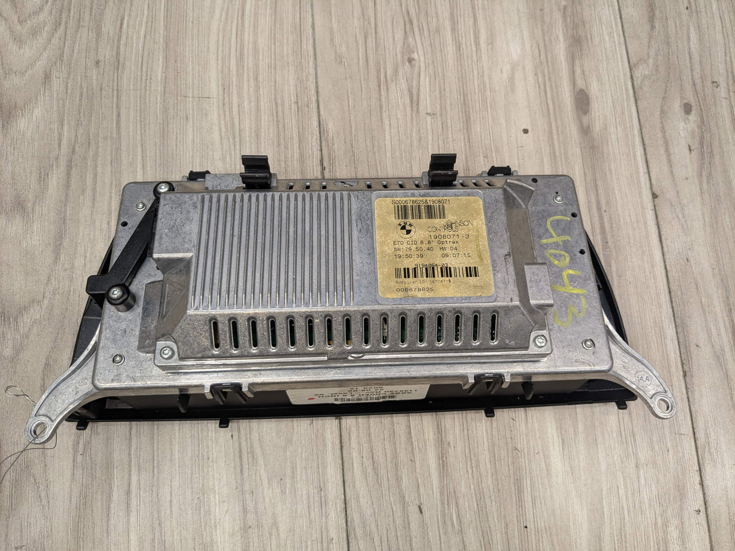 *07-13 OEM BMW E70 E71 X5 X6 Dash Center Display Infotainment Monitor Screen 8.8