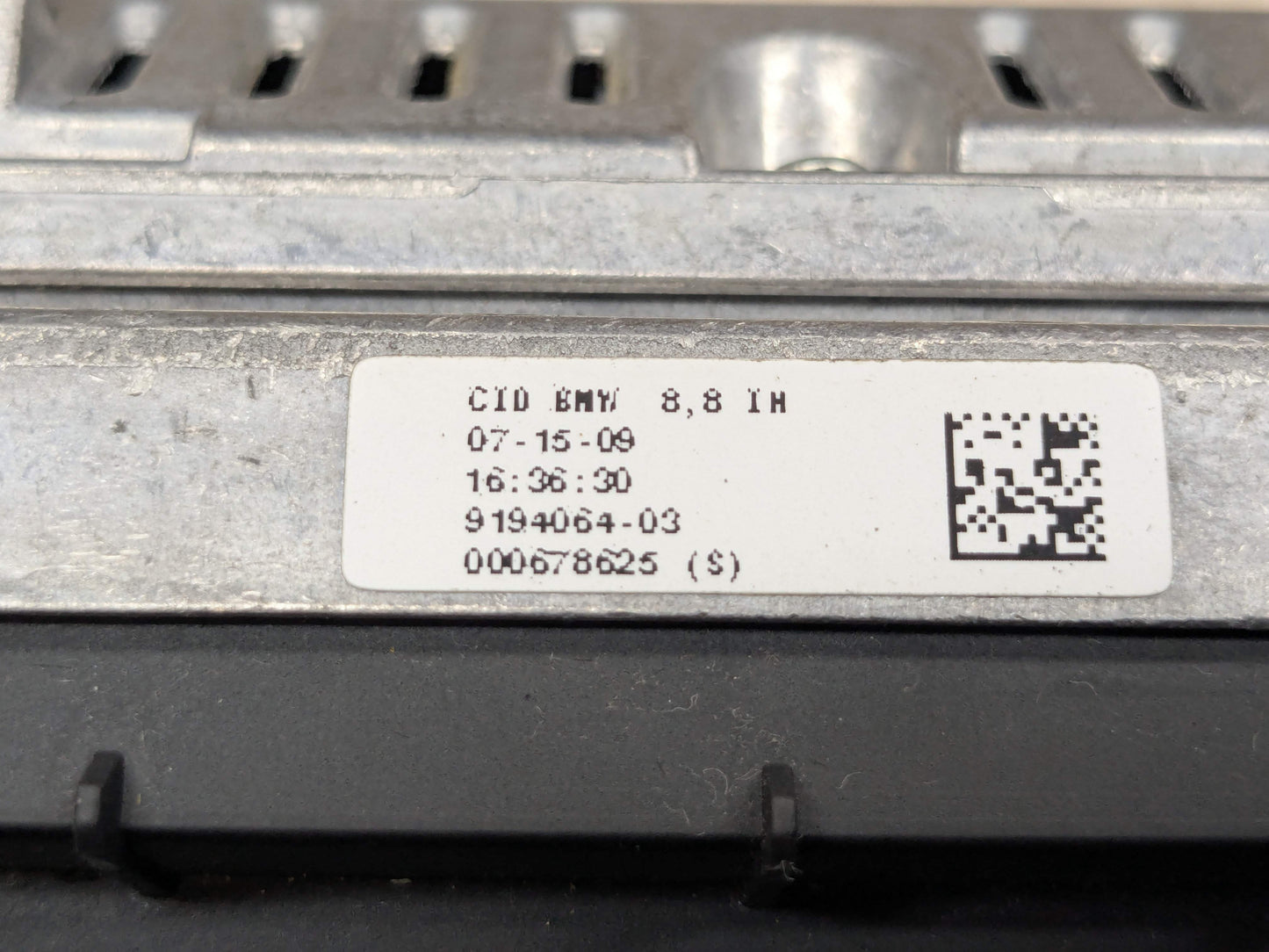 *07-13 OEM BMW E70 E71 X5 X6 Dash Center Display Infotainment Monitor Screen 8.8