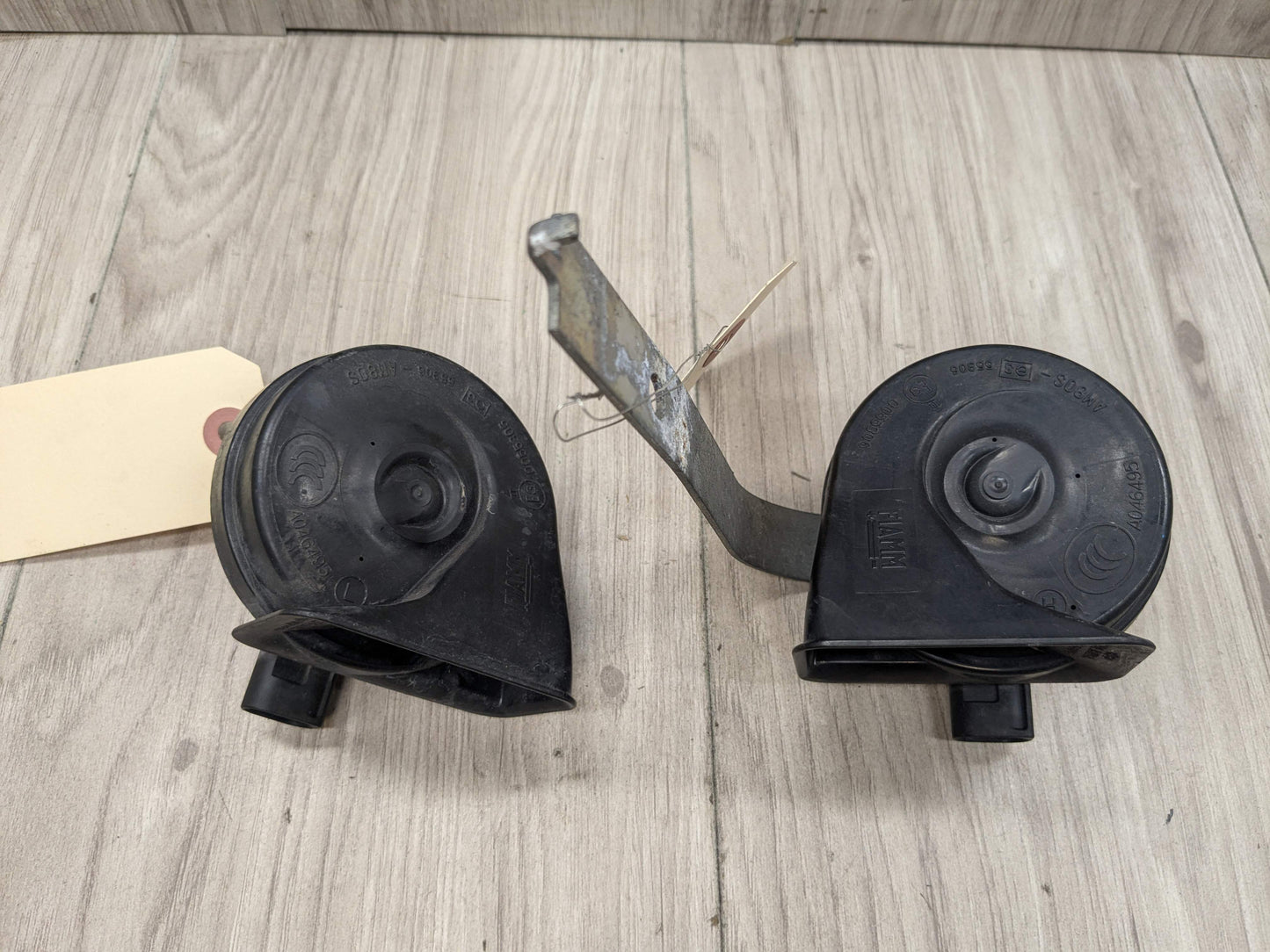 7-13 OEM BMW E70 E71 E72 Left Right High Low Tone Horn Signal PAIR