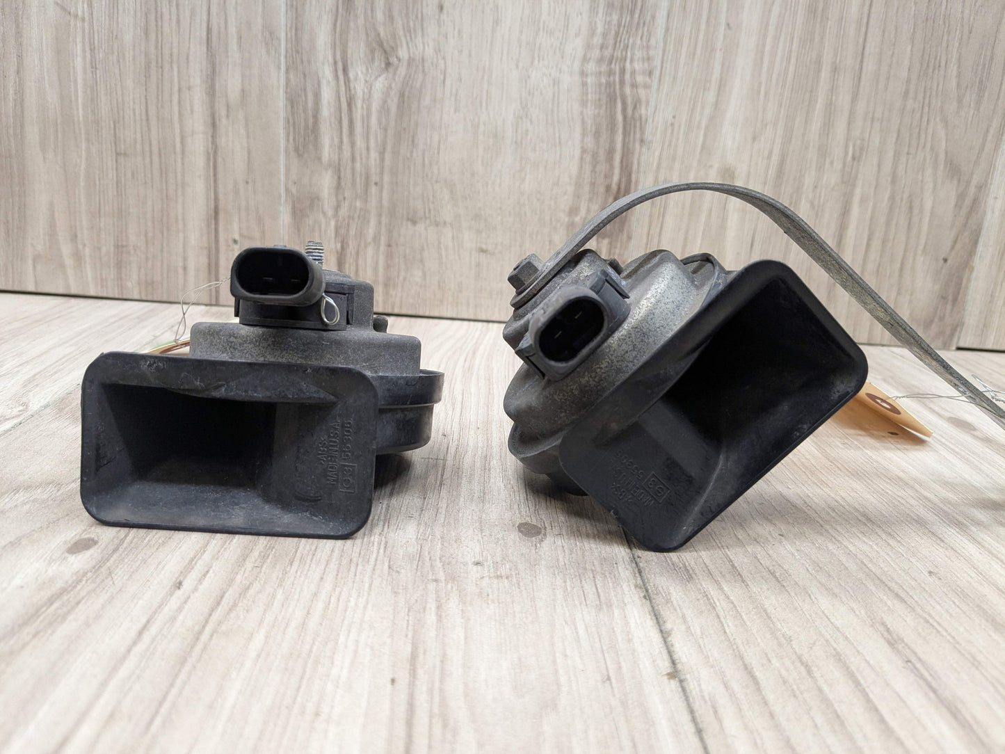 7-13 OEM BMW E70 E71 E72 Left Right High Low Tone Horn Signal PAIR