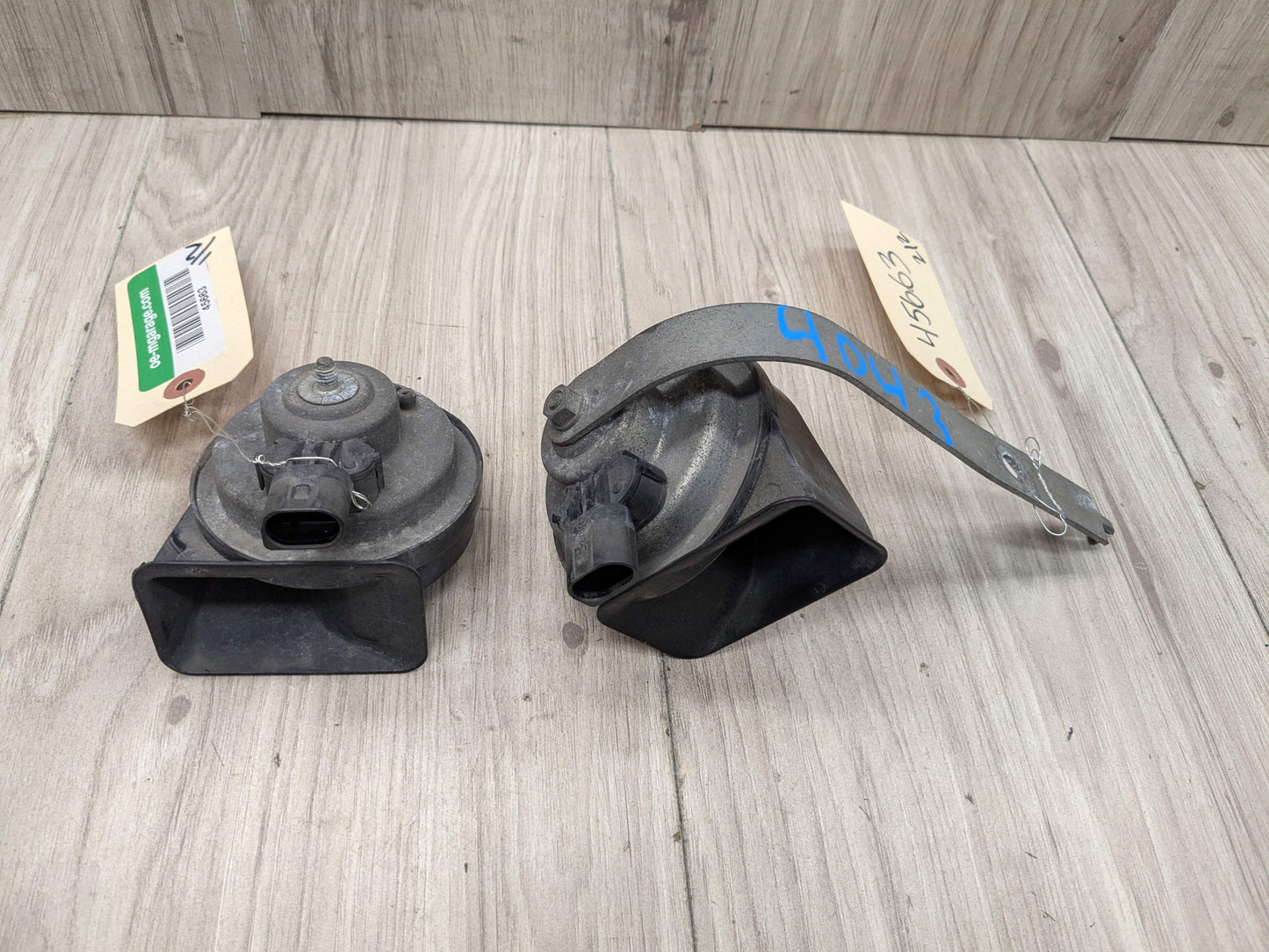 7-13 OEM BMW E70 E71 E72 Left Right High Low Tone Horn Signal PAIR