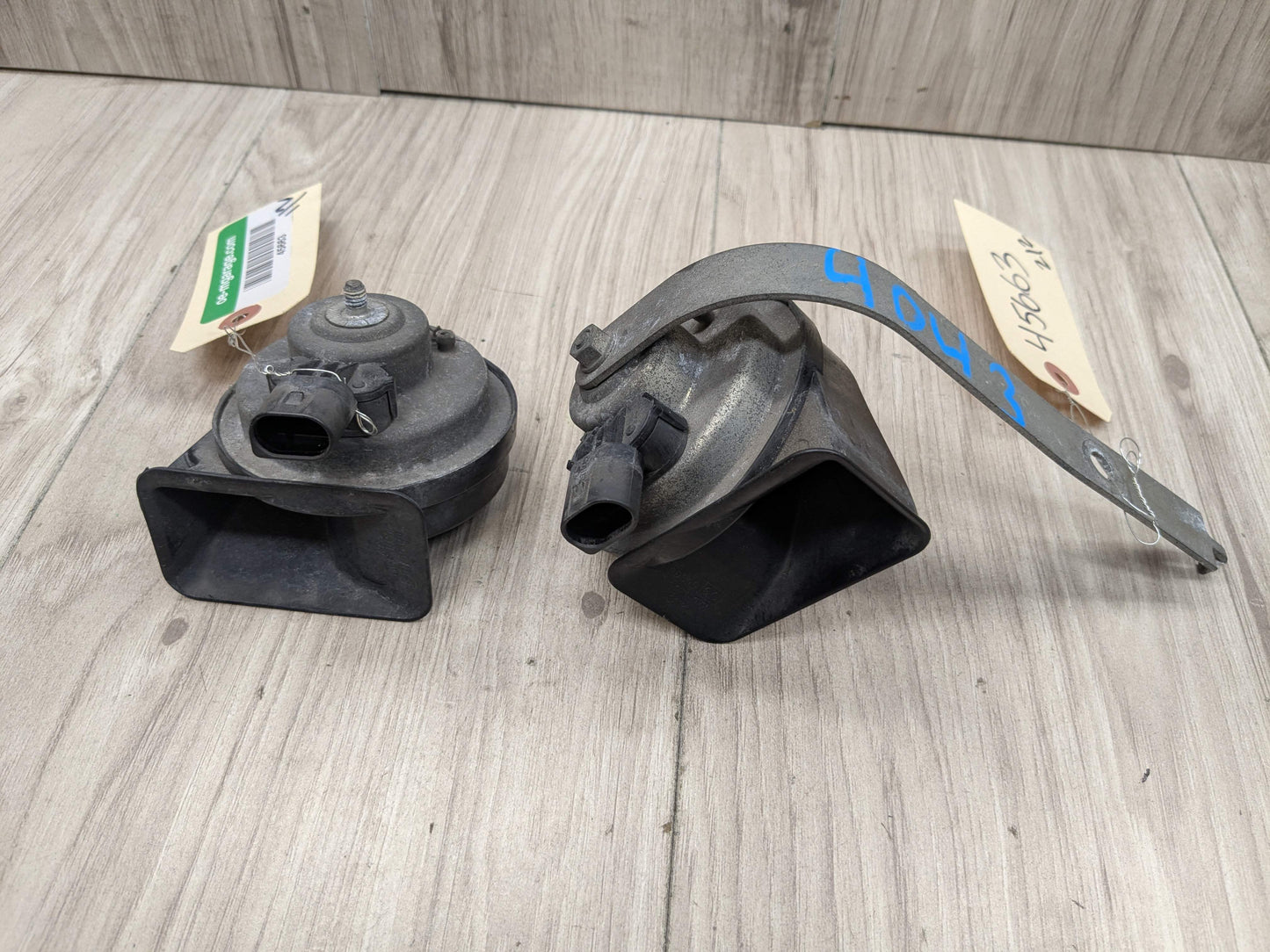 7-13 OEM BMW E70 E71 E72 Left Right High Low Tone Horn Signal PAIR